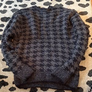 Unisex Black and Gray Sweater SKIMS